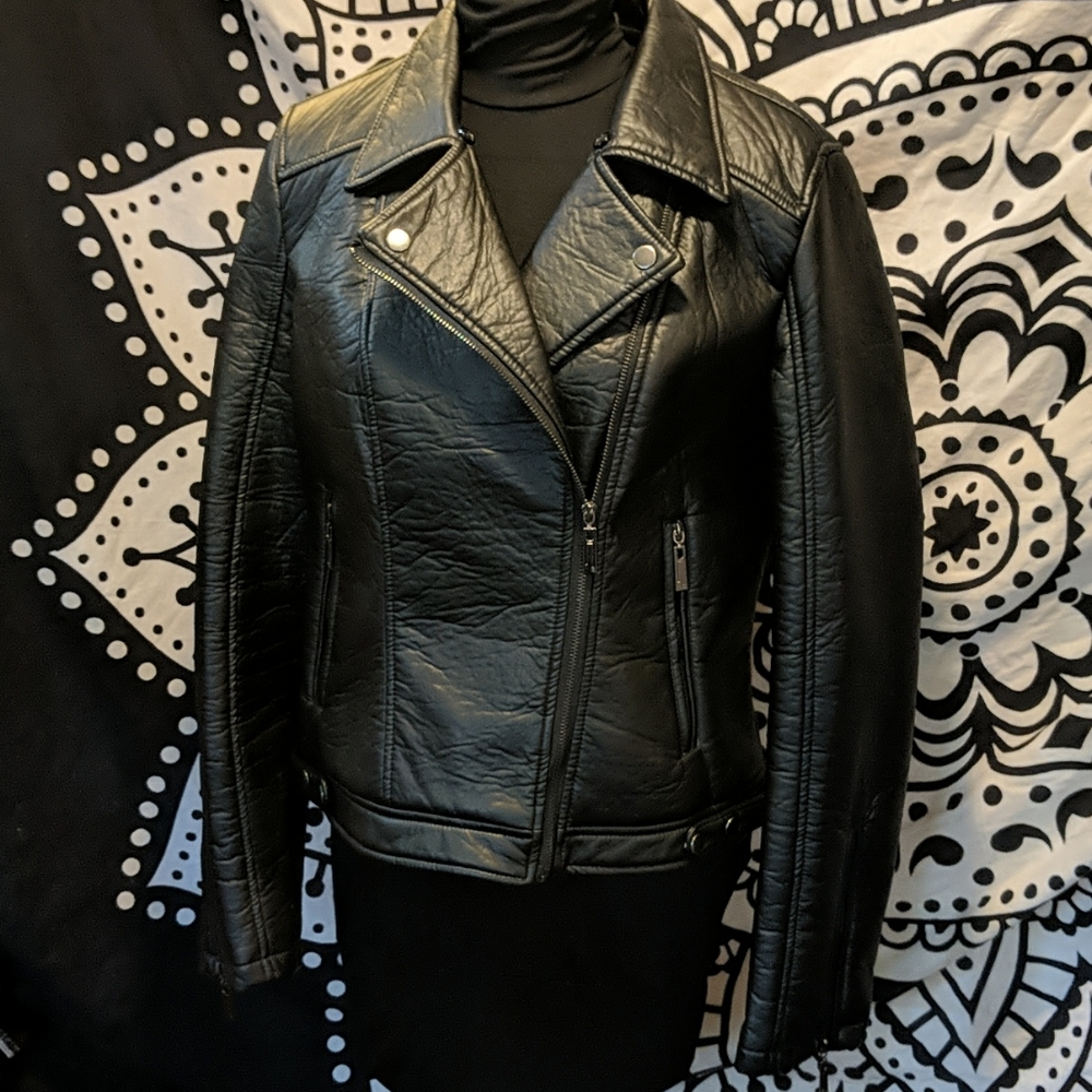 J2 faux leather jacket